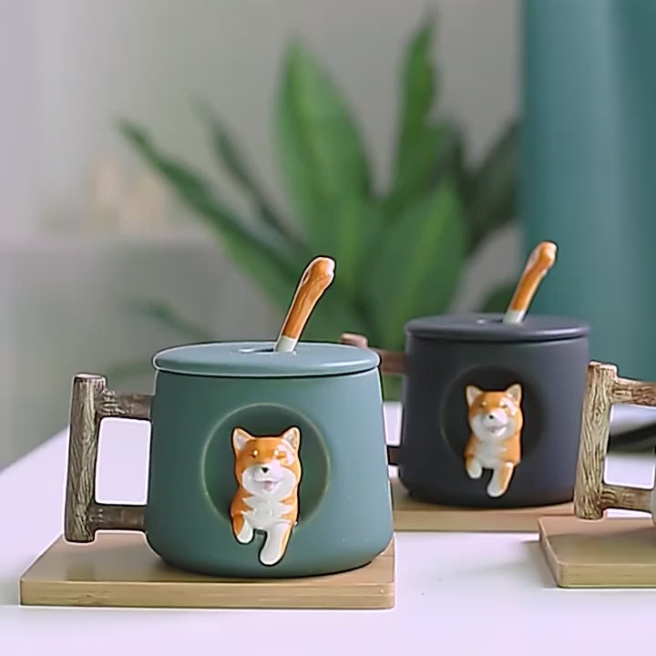 Creative Ceramic Personality Cute Mug With